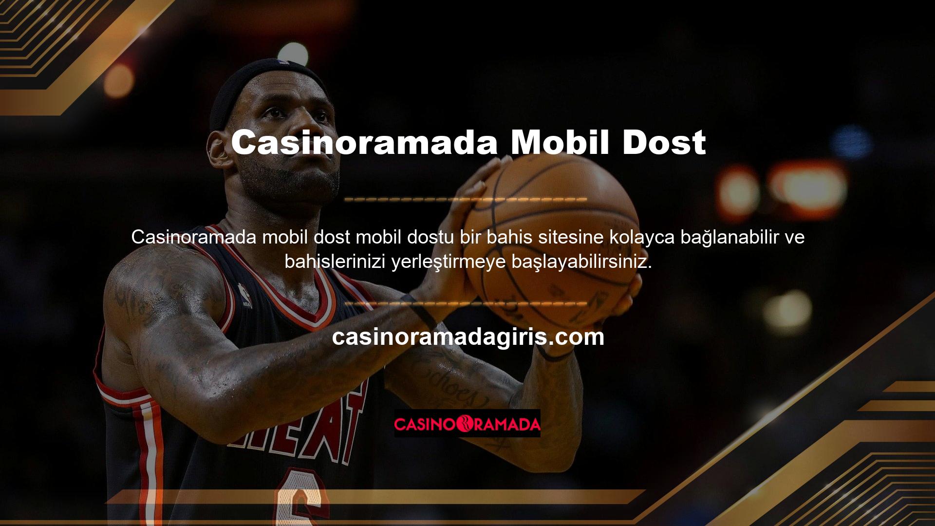 Casinoramada mobil hizmetleri kullandığınızda sizi mutlu edecek birçok küçük şey var