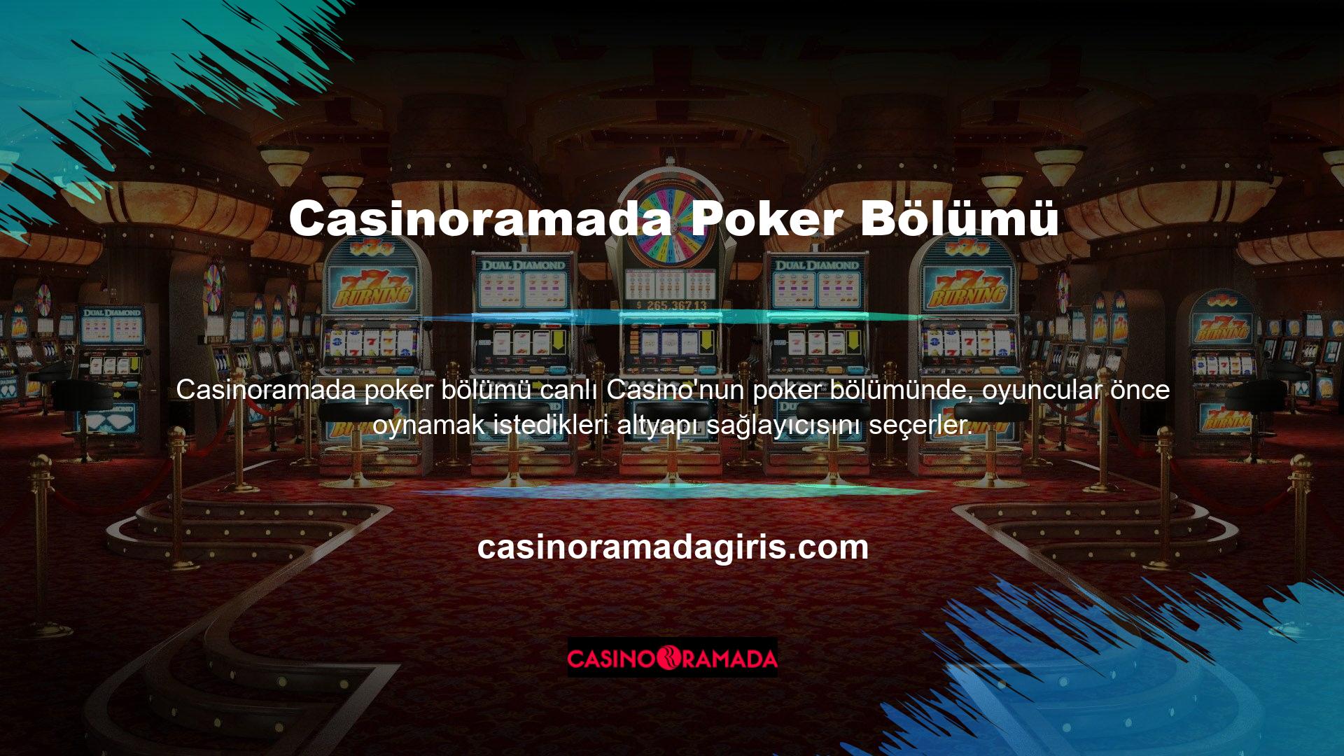 Texas Hold'em'de poker oynamak için olağan kurallar burada takip ediliyor